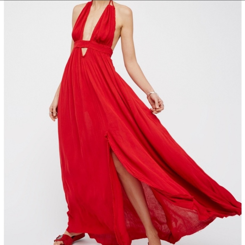 Rare NWTs Free People Look Into the Sun Maxi Dress